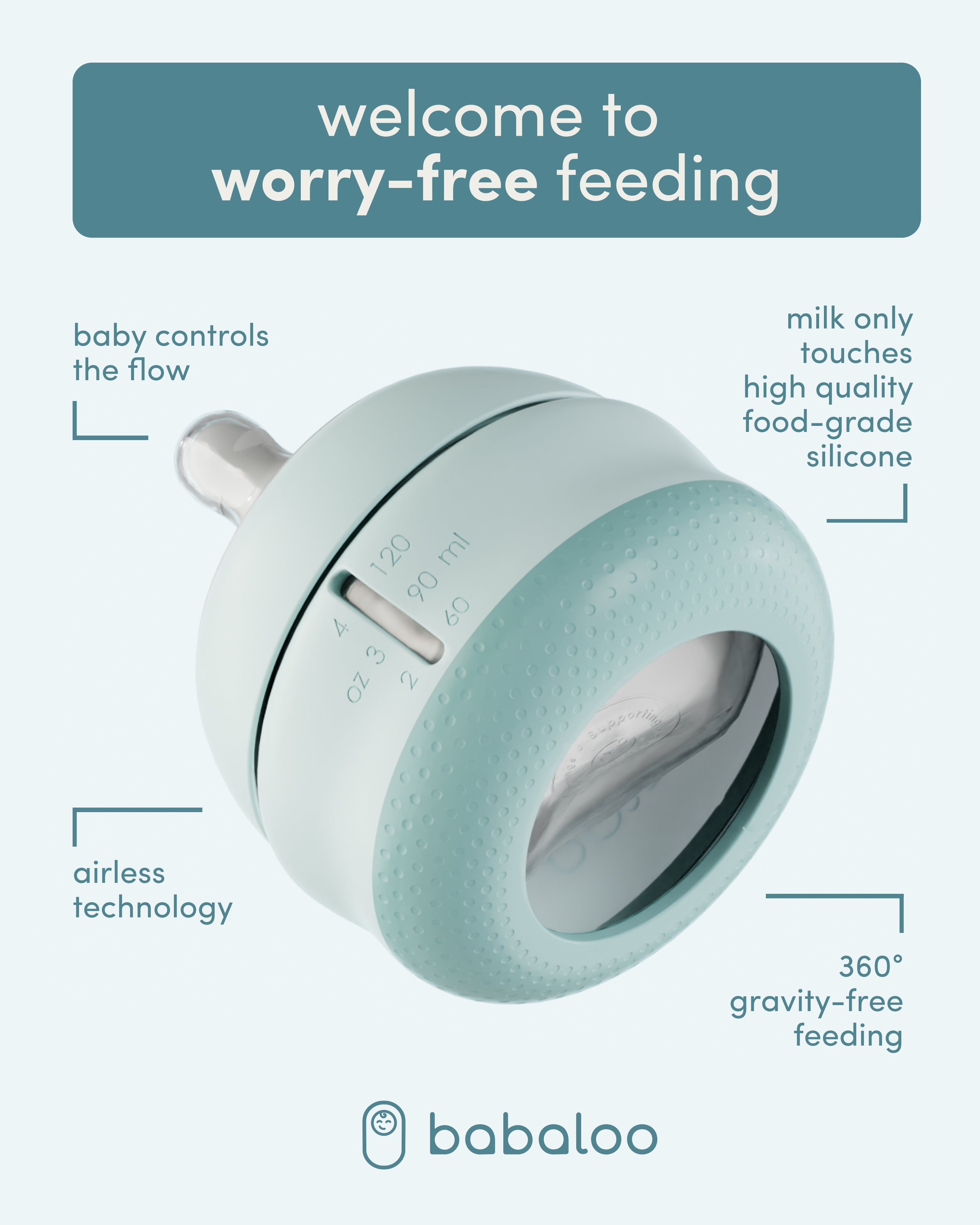 babaloo bottle set of 3