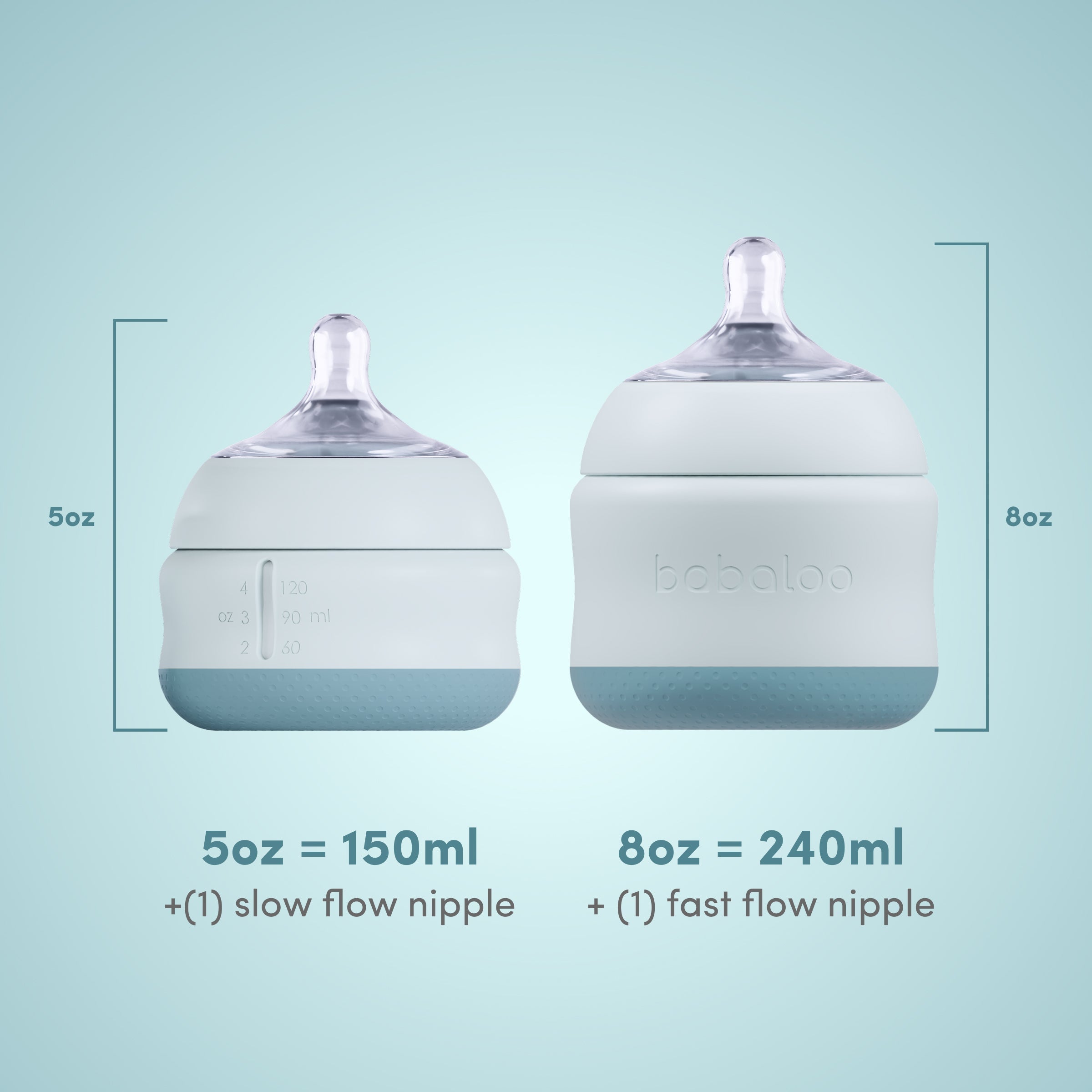 babaloo bottle set of 3